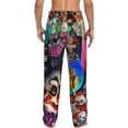 thumbnail image 3 of Killer Klowns From Outer Space Pajama Pants for Men, Super Soft All over Print Lounge Pants Sleepwear Bottom with Pockets Drawstring, 3 of 8