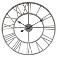 thumbnail image 1 of Utopia Alley CL9GY 24 in. dia. Round Roman Wall Clock, Gray, 1 of 1
