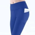 thumbnail image 6 of LIaqionyy Womens 2 Pack Legging High Waist Running Workout Stretch Leggings Yoga Casual Lounge Pants with Pockets, 6 of 7