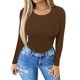 thumbnail image 2 of Body térmico MANGOPOP para mujer con cuello redondo y forro polar, 2 of 6