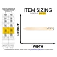 thumbnail image 2 of Unfinished Wood Plums Garden Stake | DIY Craft Cutout 24" / 1/4", 2 of 3