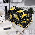 thumbnail image 7 of Kdxio Banana for Double Compartment Pen Case Oxford Organizer with Zipper Pockets for Students Artists, 7 of 7