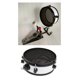 thumbnail image 5 of New Snare Drum 12 " de álamo Y Carcasa Percusión Negro, 5 of 9