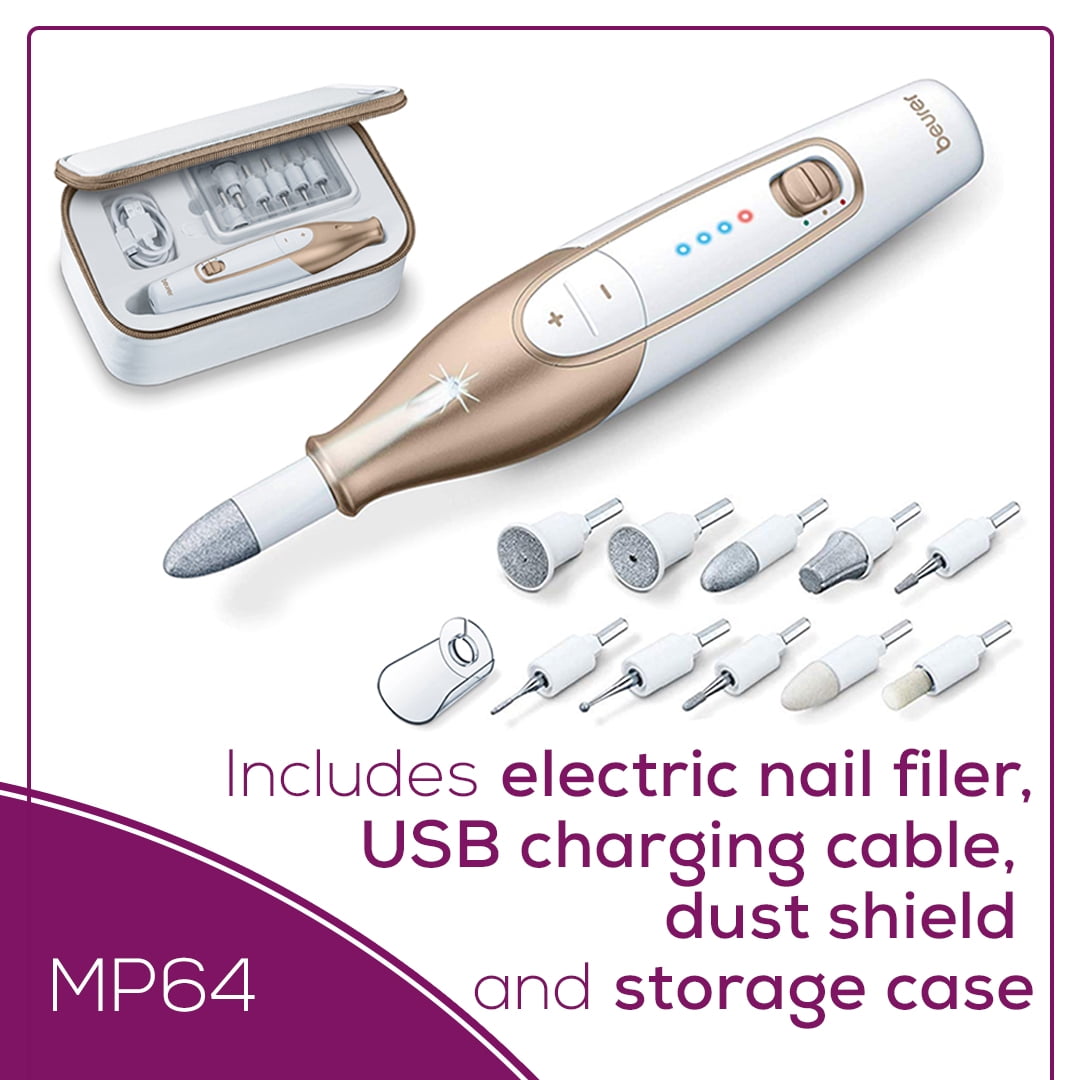 Beurer 14piece Professional Manicure & Pedicure Nail Drill Kit