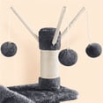 thumbnail image 6 of Yaheetech 67.1'' H Multi-Level Cat Tree Cat Tower with Condos, Dark Gray, 6 of 7