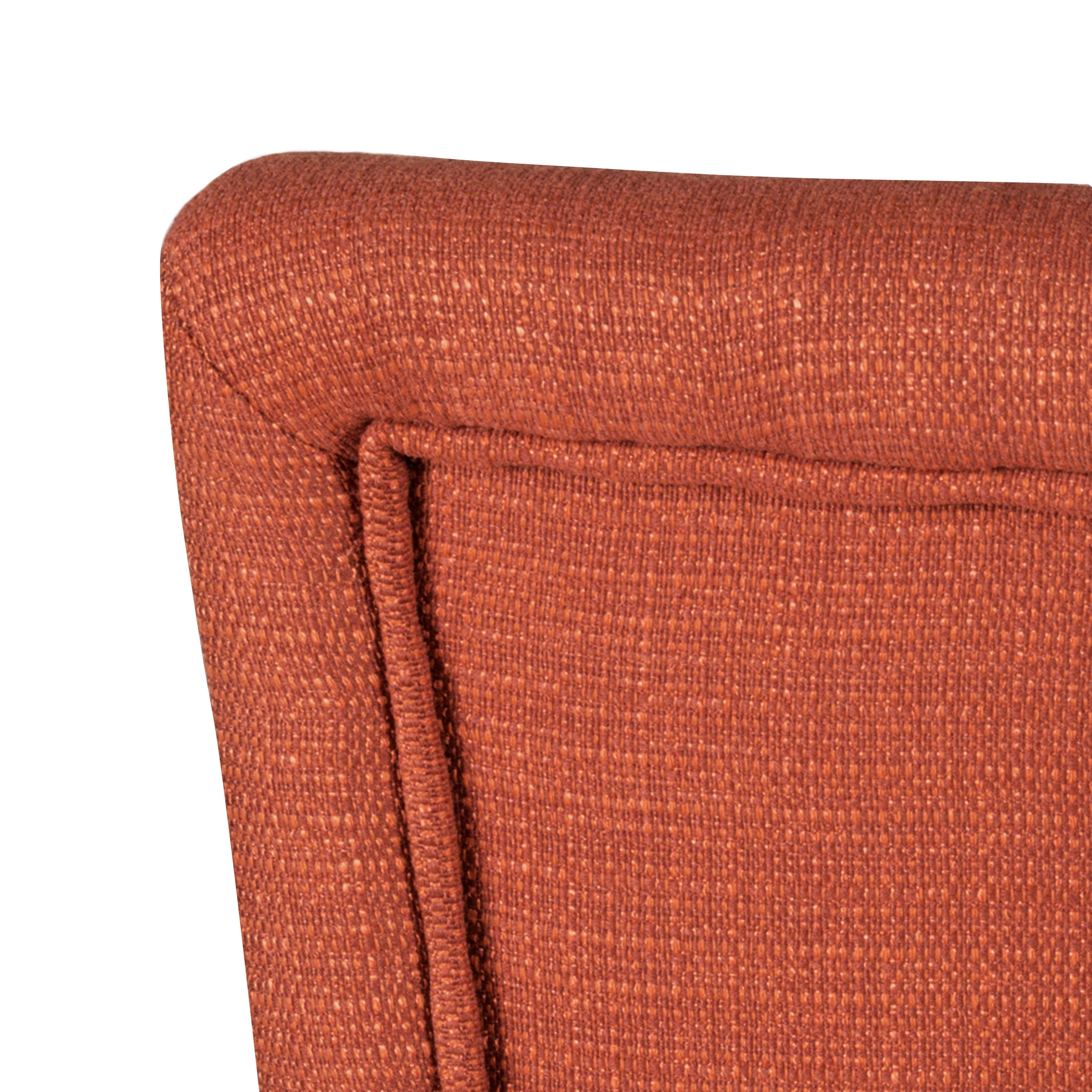 HomePop Parsons Dining Chair, Orange Fabric