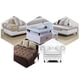 thumbnail image 4 of 4 Piezas Altura 15 Cm Muebles De Aleación De Aluminio Patas Y Armarios De Patas Sofá Pies De Goma Para Antideslizante Y Ruido Baoblaze Patas de los muebles de la aleación, 4 of 8