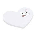 thumbnail image 4 of Under $2, Study Notes, Heart-Shaped Sticky Notes, High-Value Aesthetic Memo Pads for Office & Planning, Small Sticky Notes, White by Goohae, 4 of 8