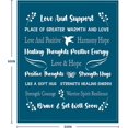 thumbnail image 2 of Cancer Gifts for Women Fleece Healing Thoughts Blanket Super Soft & Warm Breast Cancer Chemo Survivor Gifts Sympathy Get Well Blanket with Inspirational Positive Energy & Love (50"x60", Teal), 2 of 6
