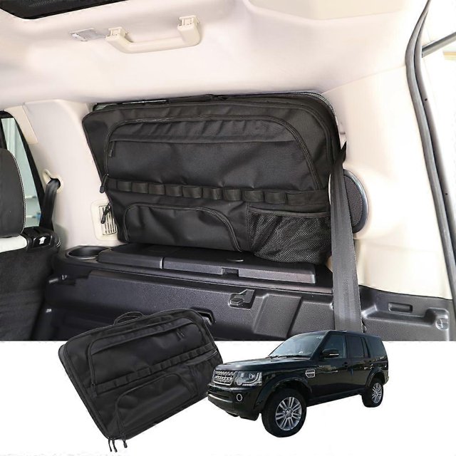 Car Boot Tidy Organizer Compatible with Land Rover Discovery 4 20102016 Oxford Cloth Rear Storage Organizer Multifunctional Storage Bag (Right)