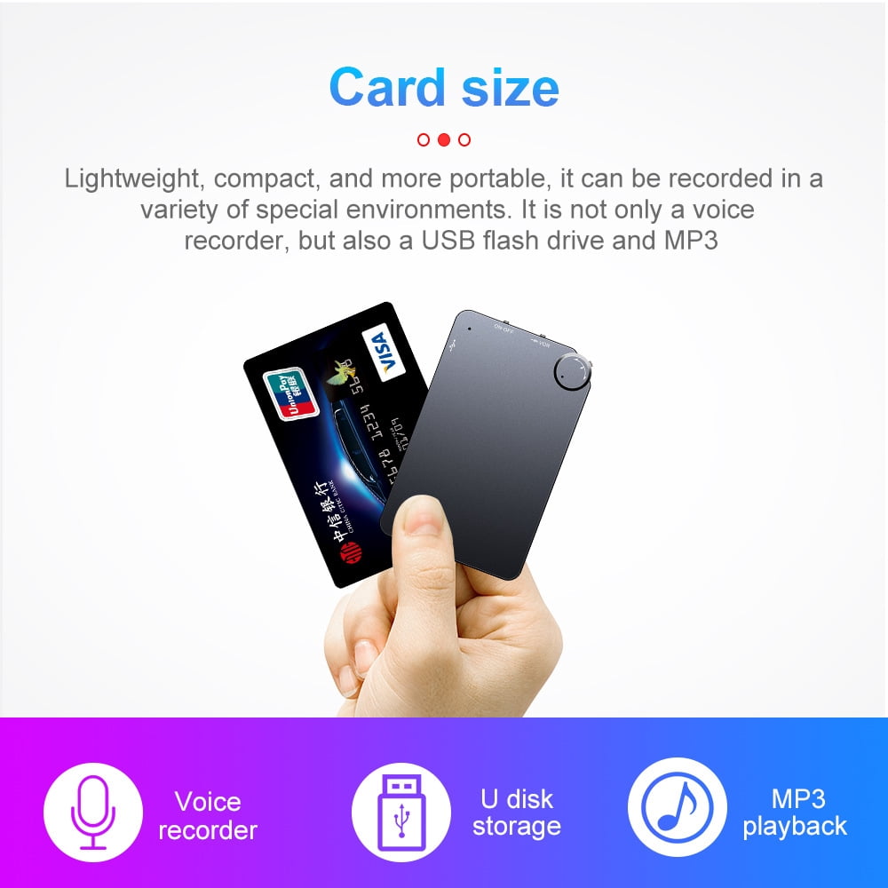 CJBZLCPCOO K2 conference learning recorder mp3ai intelligent professional high definition noise reduction voice recorder