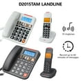 thumbnail image 5 of Adjustable Ringtone and Volumes Corded Telephone With 1 Key Boosts Function for Home and, 5 of 8