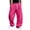14#Hot Pink, variant on Mens Fleece‑Lined Oversized Straight Leg Sweatpants, American Baggy Wide Leg Elastic Waist Casual Sports Trousers for Fall Winter White 3XL