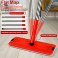 thumbnail image 5 of Flat Mop and Bucket Set with Wringer Set, Mop and Bucket with 3 Washable & Reusable Microfiber Pads, Wet and Dry Use Home Floor Cleaning System for Hardwood, Tile, Wall, Windows, 5 of 7
