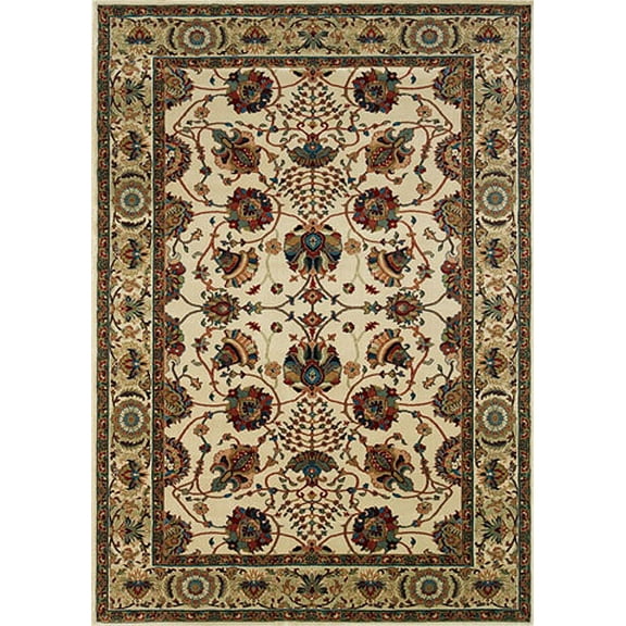 Oriental Weavers Ariana Area Rug 431O3 Ivory Global Vines 2' 7" x 9' 4" Rectangle
