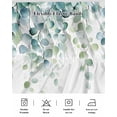 thumbnail image 5 of Sage Green Eucalyptus Bed Skirt King Size, Watercolor Botanical Leaves Wrap Around Bed Skirting with Adjustable Elastic Strap, Dust Ruffle Pleated Bedskirts 16 Inch Drop for Bedroom King Beds, 5 of 9