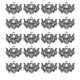 thumbnail image 1 of 20 Piezas de Plata MOM Letras Colgante Joyería Madre DIY Artesanía, 1 of 6