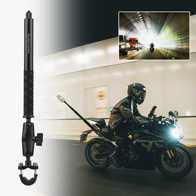 Andoer-2 Selfie Stick,Mount Adjustable With 1/4 Inch Screw Clamp One X/one/evo Handlebar Mount With 1/4 Inch One X/one/evo Camera Bike Invisible Stick Invisible Stick Handlebar Time Stick Bike Kidjoy