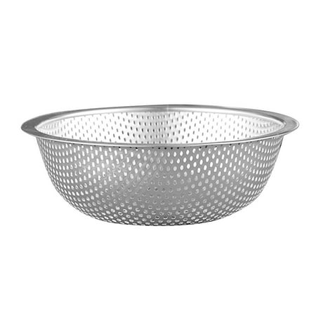 

Stainless Steel Drain Basket Practical Vegetable Washing Basket Household Drain Basket
