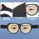 thumbnail image 2 of Antifaz para dormir 3D divertido, transpirable, con antifaz para los ojos, ayuda para dormir en viajes, ideal para hombres y mujeres, para siestas y sueño profundo (simulación de hombre)., 2 of 7