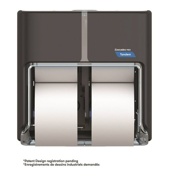 Cascades PRO C314 Tandem Four Roll High Capacity Toilet Paper Dispenser - 1 Each