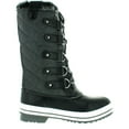 thumbnail image 2 of Refresh Wind-02 Women's Lace Up Waterproof Quilted Mid Calf Weather Snow Boots, 2 of 4