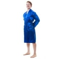 thumbnail image 2 of Up2date Fashion's Men's Satin Robe and Shorts / Boxers Set, 2 of 3