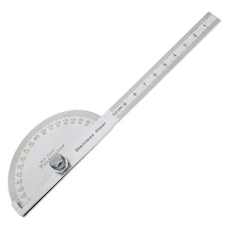 SKISUNO 1Pack Swing Arm Protractor Angle Measurement Tool for Technicians Students in Technical Drawing Projects