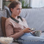 Panasonic WN10 Wireless Wearable TV Neck Speaker, Bluetooth, Built-in Microphone