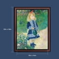 thumbnail image 2 of Girl with Watering Can by Pierre-Auguste Renoir Framed Home Decor Wall Art, Fantastic Girls Room Wall Decor, 11x14, 2406W, 2 of 7