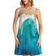thumbnail image 1 of Fotbe Beach Vestido de Verano sin Mangas para Mujer – Vestido Midi Línea A, Estilo Camiseta Floral, Vestido Playero Casual y Fluido, 1 of 7