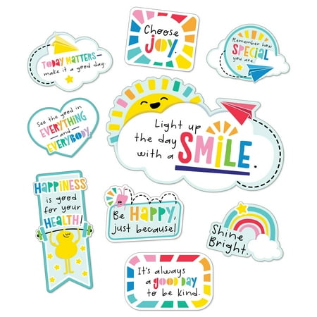 UPC: 0044222297084 | Carson Dellosa Education Happy Place Motivational 15 pieces