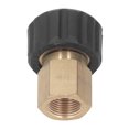 thumbnail image 4 of Pressure Washer  Adapter, Pressure Washer Adapter Replacement With Rubber Handle For Industrial Use Female G3/8 To Female M22 14mm, 4 of 8