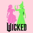 thumbnail image 2 of Junior's Wicked Elphaba and Glinda Together  Graphic T-Shirt, 2 of 4