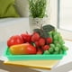 thumbnail image 4 of 5 piezas bandeja plástica placa de plástico mesa plato de almacenamiento de frutas plato de servicio de alimentos, 4 of 4