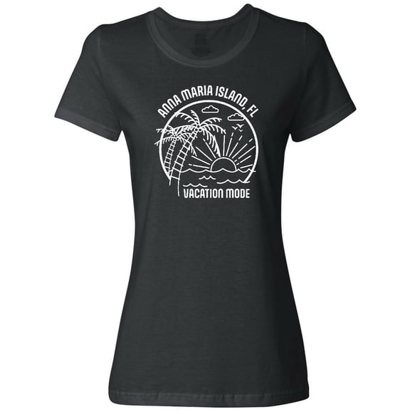 Inktastic Summer Vacation Mode Anna Maria Island Florida Women's T-Shirt