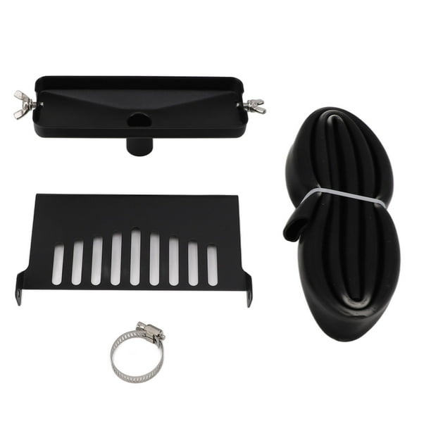 Embudo de drenaje de grasa trasero Malla de acero inoxidable Puerta de grasa para plancha Blackstone para uso domestico Orificio de tira Bodega Aurrera en linea