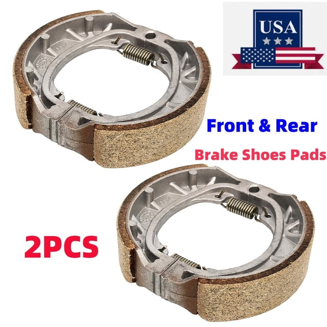 Pair Front or Rear Brake Shoes Set for Honda CT90 S65 S90 ST90 XR75 CF80 SL125