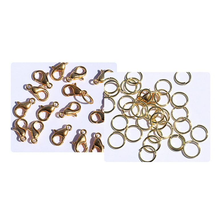 Jump Rings For Jewelry Making Supplies And Necklace Repair With Jump Ring  Pliers And Open Jump Ring 