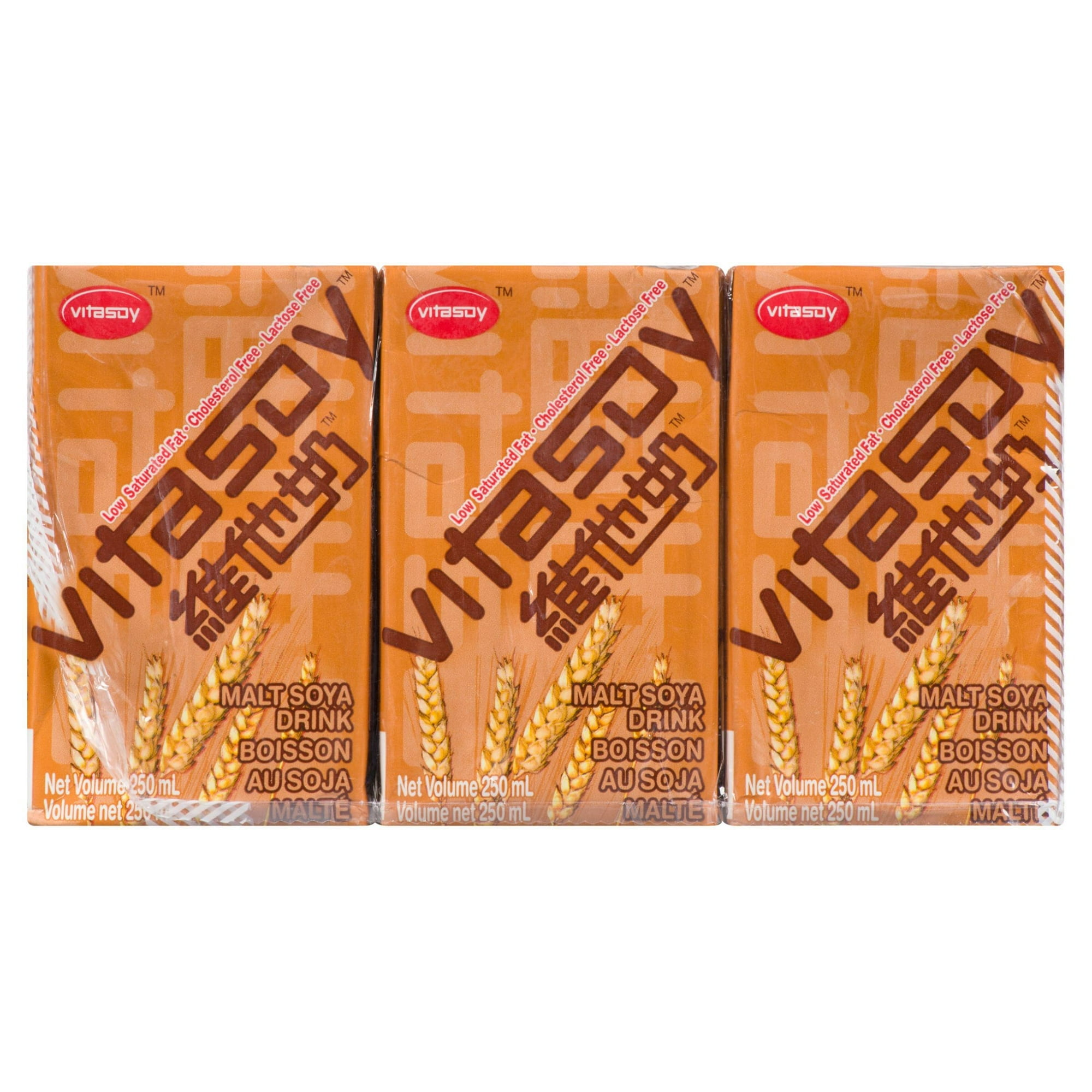 Vitasoy Malt Drink, 6 x 250 ml