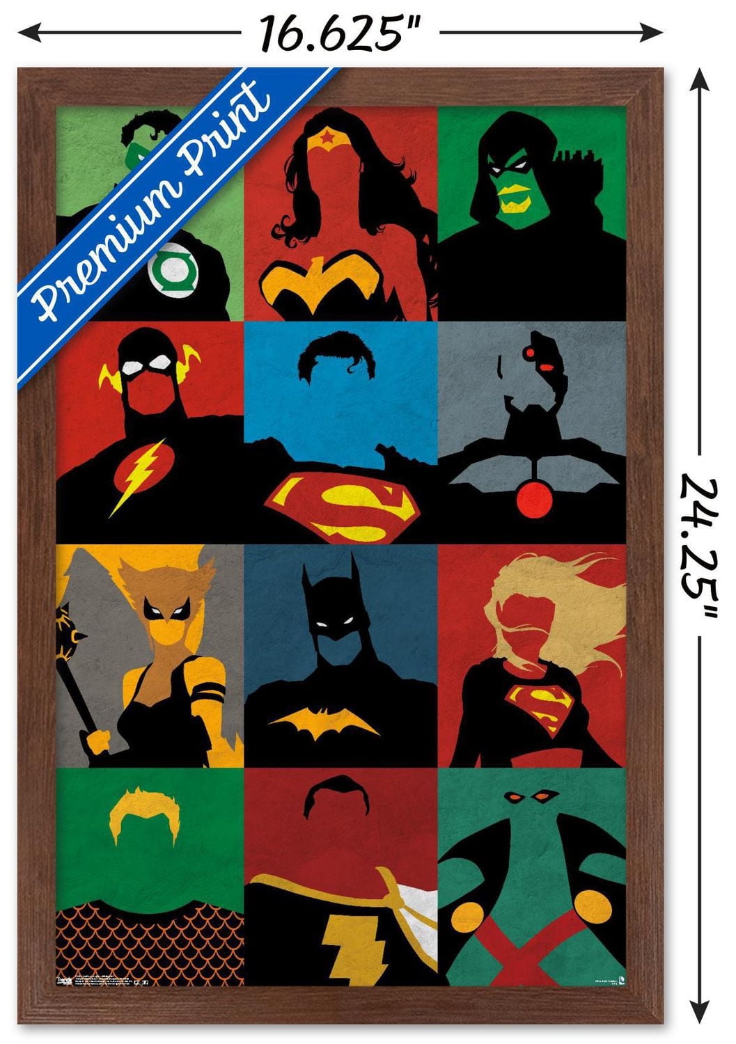DC Comics - Justice League - Minimalist Wall Poster
