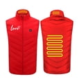 thumbnail image 2 of Chaquetas y abrigos casuales sin mangas y sin capucha, con calefacción inteligente a temperatura constante, a prueba de viento y USB, talla grande, para hombre y mujer, chaqueta calefactable de invier, 2 of 4