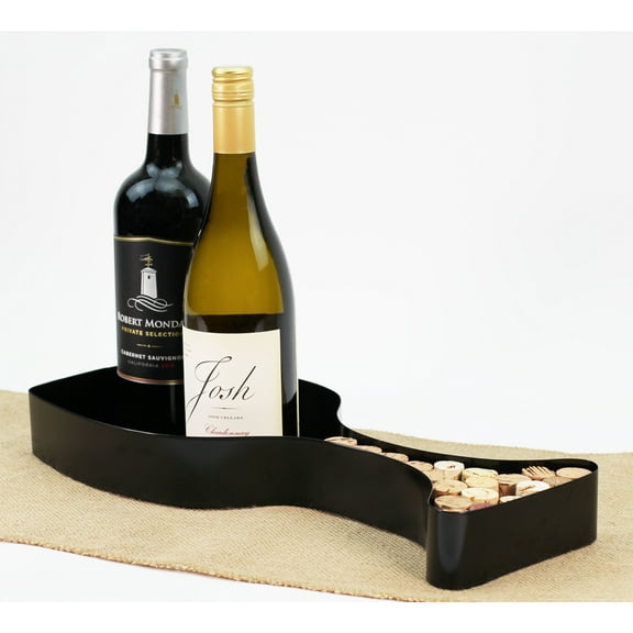 Wine Glass Wine Cork Holder Wine Decor Holds Tons of Wine Corks. Our Wine Cork Holder Decor or Wine Holder Looks Great!