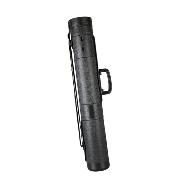 Baohd Poster Tube Multifunctional Document Storage Tube Storage Case Round for Map Black 11 cm L 78 to 140 cm