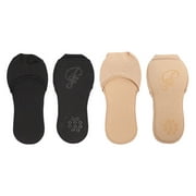 2 Pairs Anti Slip Socks Insole Pad. No Heel Loose for Women Thicken Cotton Toe Plantar Fasciitis Insoles Women's Miss
