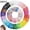 50pcs-multicolored, variant on Hair clips, 50 pieces of fast clip candy colored shiny 2-inch anti slip metal hair clips, suitable for baby and girl hair clips, a gift for girls.