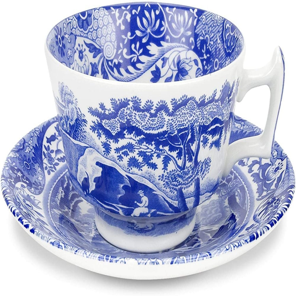 Buy Spode Blue Italian Jumbo Cup Set Online Ghana Ubuy