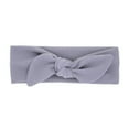 thumbnail image 3 of XEGLSBU Baby Girl Bows and Headbands Organic Toddler Kid Baby Girls Bow Headband Headwear Accessories Baby Girl Bows and Headbands Grey One Size, 3 of 4