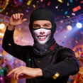 thumbnail image 2 of TIELUTT Hat Style Sunscreen Breathable Full Face Motorcycle Cycling Full Head Suitable for Holidays Such As Carnival Thing One and Thing Two for Riding 3 Merchandise Ski Back Full Face Protective Hat, 2 of 4