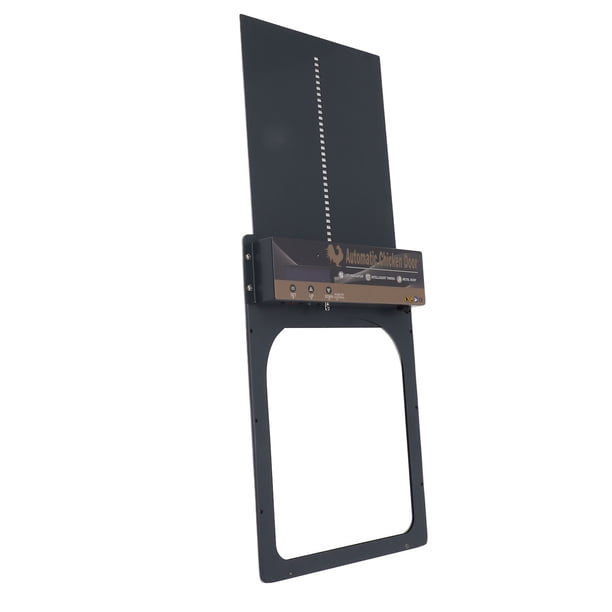 Puerta Automática Para Pollos Con Control Remoto, Puerta Para Gallinero Con Sensor De Luz, Temporizador, Puerta De Aluminio Para Aves De Corral Para Pollos, Patos,